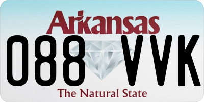 AR license plate 088VVK