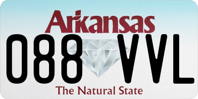 AR license plate 088VVL