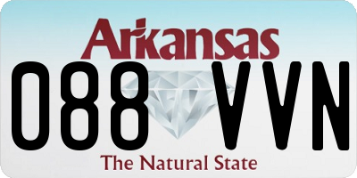 AR license plate 088VVN