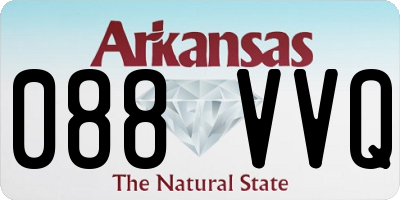 AR license plate 088VVQ