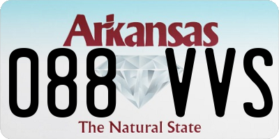AR license plate 088VVS