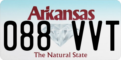AR license plate 088VVT
