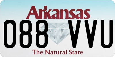 AR license plate 088VVU