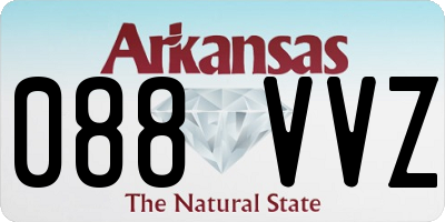 AR license plate 088VVZ