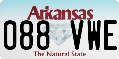 AR license plate 088VWE