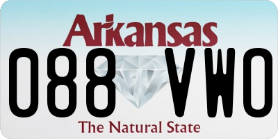 AR license plate 088VWO
