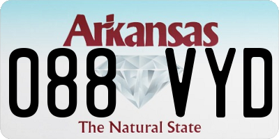 AR license plate 088VYD