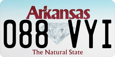 AR license plate 088VYI