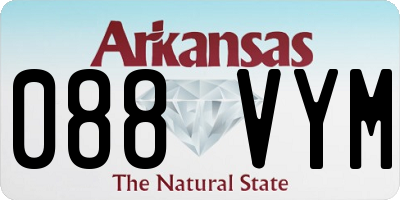 AR license plate 088VYM