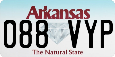 AR license plate 088VYP