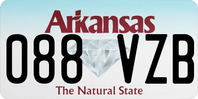 AR license plate 088VZB