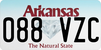AR license plate 088VZC