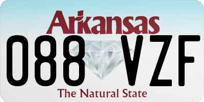 AR license plate 088VZF