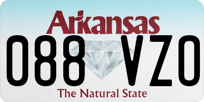 AR license plate 088VZO