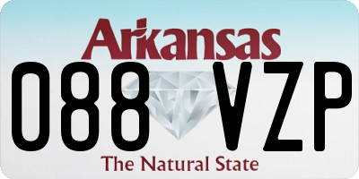 AR license plate 088VZP