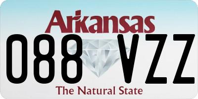 AR license plate 088VZZ