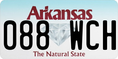 AR license plate 088WCH