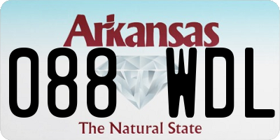 AR license plate 088WDL