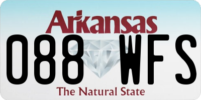 AR license plate 088WFS
