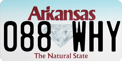 AR license plate 088WHY