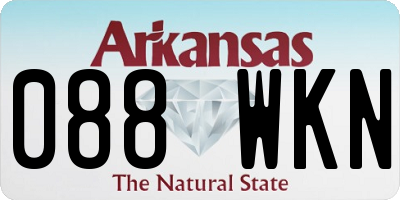 AR license plate 088WKN