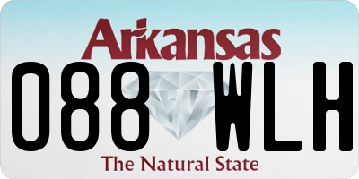 AR license plate 088WLH