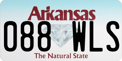AR license plate 088WLS