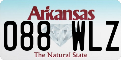 AR license plate 088WLZ