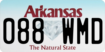 AR license plate 088WMD