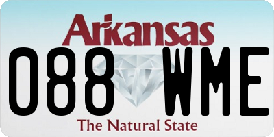 AR license plate 088WME