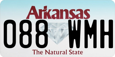 AR license plate 088WMH