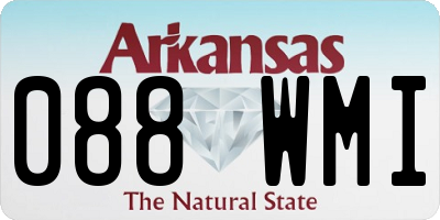 AR license plate 088WMI