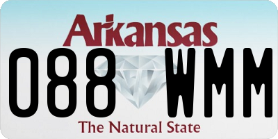 AR license plate 088WMM