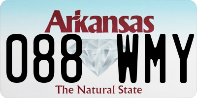 AR license plate 088WMY