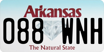 AR license plate 088WNH