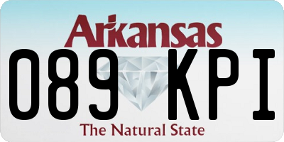 AR license plate 089KPI