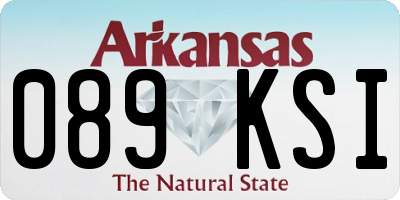 AR license plate 089KSI
