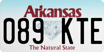 AR license plate 089KTE