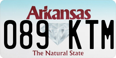 AR license plate 089KTM