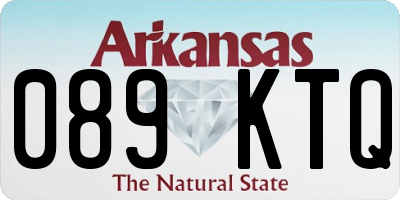 AR license plate 089KTQ