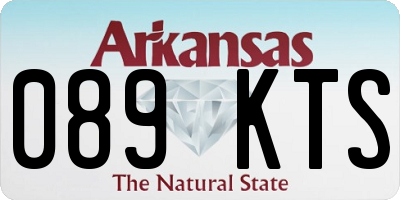 AR license plate 089KTS