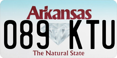AR license plate 089KTU