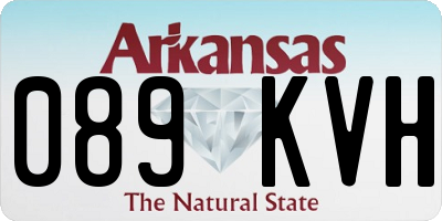 AR license plate 089KVH