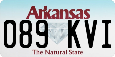 AR license plate 089KVI