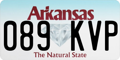 AR license plate 089KVP