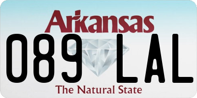 AR license plate 089LAL