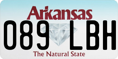 AR license plate 089LBH