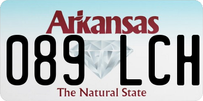 AR license plate 089LCH