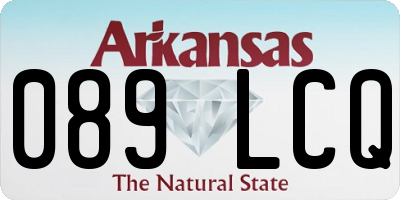 AR license plate 089LCQ