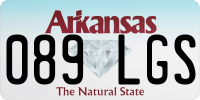AR license plate 089LGS